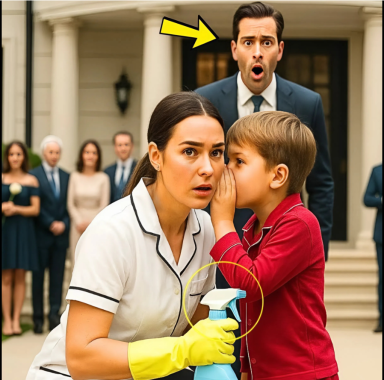 ¡QUIEN HAGA HABLAR A MI HIJO SE CASARÁ CONMIGO! DIJO EL MILLONARIO… Y LA EMPLEADA SORPRENDIÓ A TODOS... -NANA