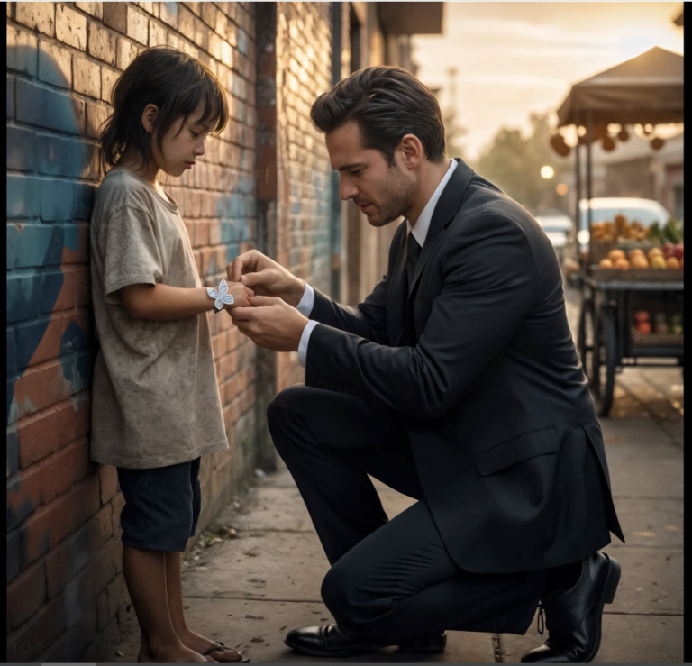 Un millionnaire aperçoit une petite fille mexicaine portant le bracelet de sa femme défunte.
