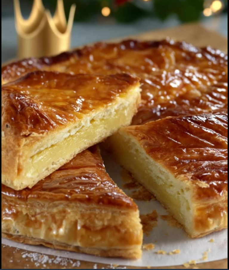 Classic French Frangipane King Cake (Galette des Rois)