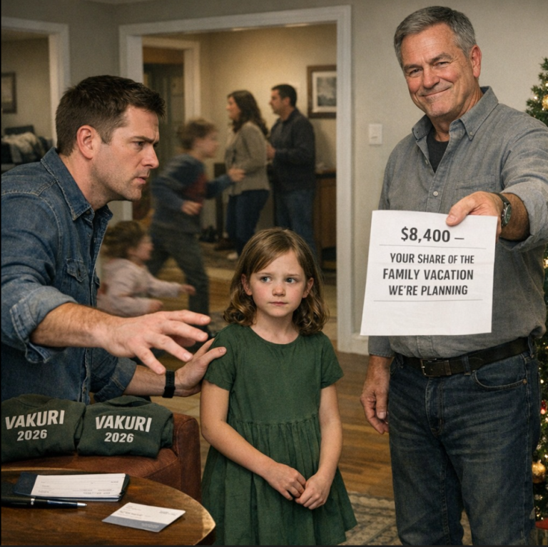 Mon père m'a tendu une facture à Noël : « 8 400 $ — Ta part des vacances en famille que nous organisons. »