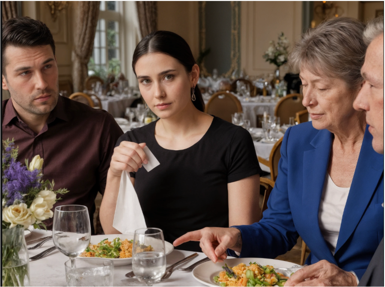 À nos fiançailles, ma belle-mère m’a traitée de « pauvre fille » devant tout le monde. Je suis partie, et le lendemain matin un article est sorti.