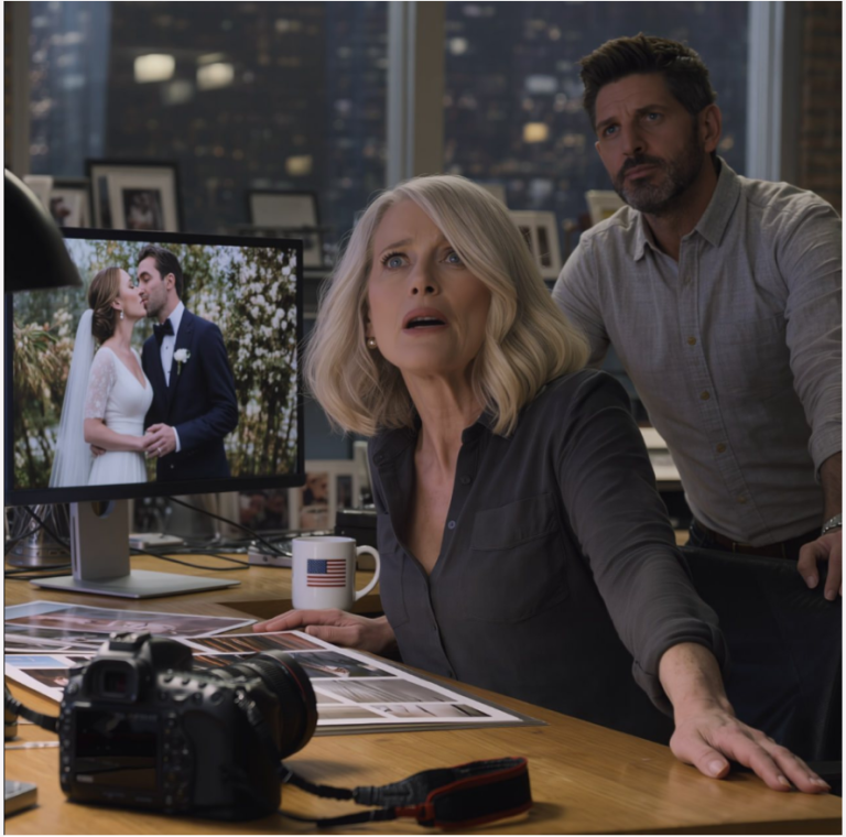 Six mois après le mariage de mon fils, le photographe m'a appelée soudainement, d'une voix pressante : « Madame, j'ai trouvé quelque chose sur les photos. Veuillez venir à mon studio ce soir. Et… n'en parlez pas encore à votre fils. Vous devez voir ça d'abord. » À mon arrivée, il a ouvert un dossier sur son ordinateur ; ce qu'il m'a montré a bouleversé tout ce que je croyais savoir de cette journée.