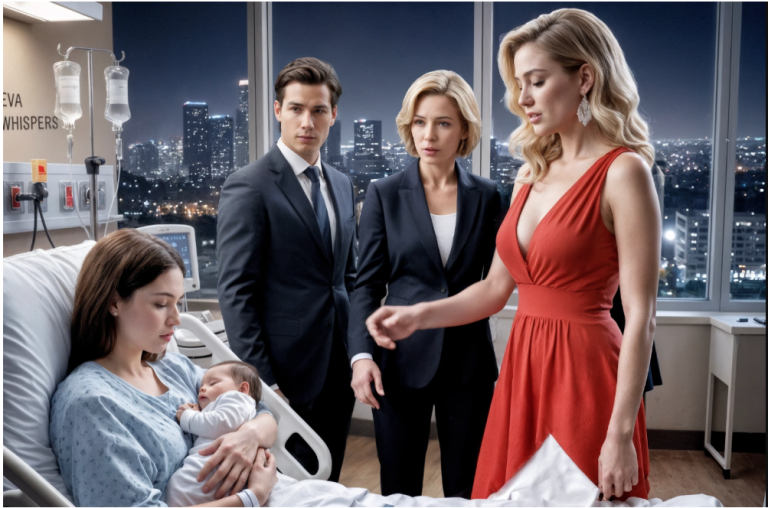 Juste après avoir accouché, la famille de son mari a tenté de lui voler son bébé — mais ils n’avaient aucune idée de qui elle était vraiment.