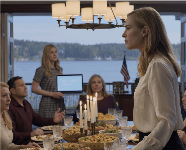 Ce jour de Thanksgiving, ma sœur a ouvert mon compte en banque de 12,6 millions de dollars devant toute la famille, ma mère a sangloté en exigeant que je « partage pour qu’elle ait un avenir », mon père m’a traité de sans cœur, et ma réponse finale a plongé toute la table dans un silence de mort…