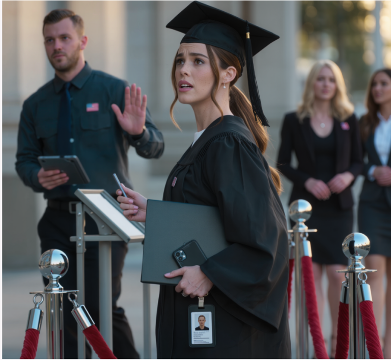 Exclue de ma propre remise de diplôme