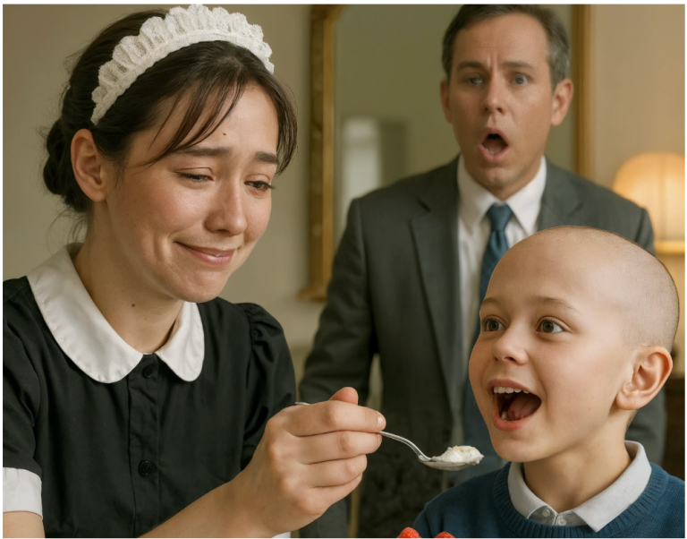 La fille du millionnaire n’avait plus que trois mois à vivre… mais ce que fit la domestique laissa tout le monde sans voix.