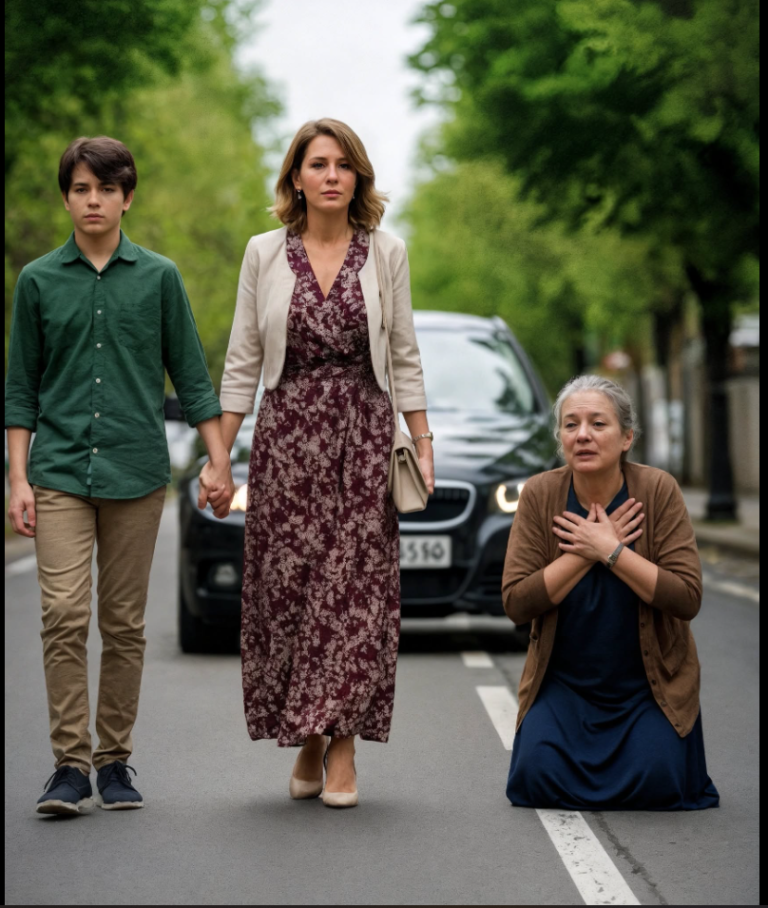 Mon petit ami m’a quittée quand j’étais enceinte parce que sa mère ne m’aimait pas. J’ai élevé mon fils seule pendant dix-sept ans. Aujourd’hui, je suis tombée sur sa mère par hasard. Elle a éclaté en sanglots. « Pardon », a-t-elle murmuré d’une voix tremblante. « Je te cherche depuis toutes ces années. »