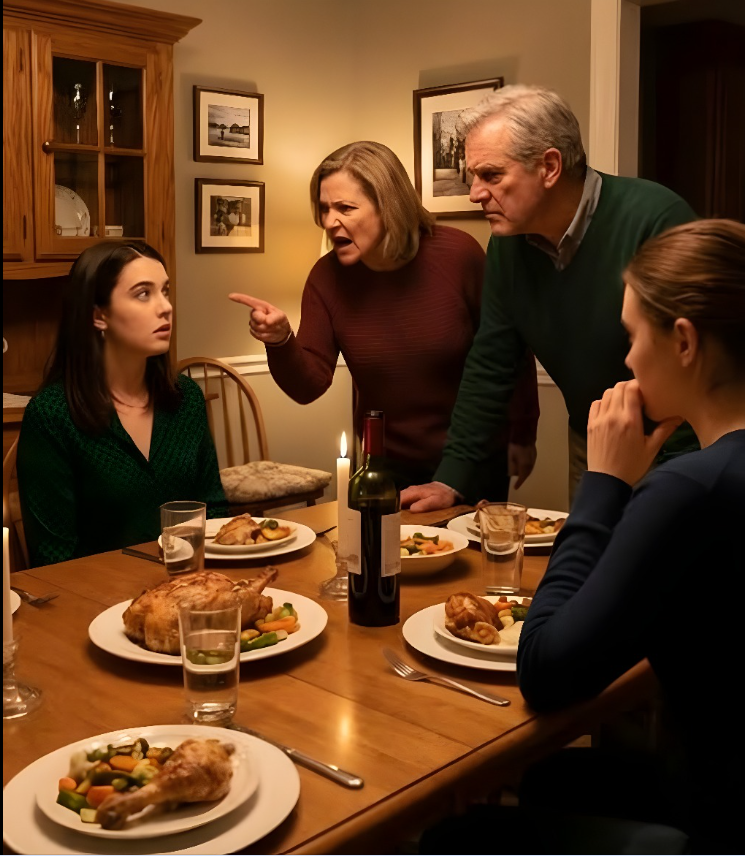 Lors d’une réunion de famille, ma mère a frappé du poing sur la table. « Regarde ta sœur ! Elle nous envoie 4 000 dollars par mois ! Quelle ingrate ! »