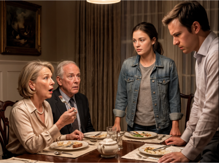 Je n’ai jamais dit à mon fiancé que je gagnais 37 000 dollars par mois. Pour lui, je n’étais qu’une fille qui vivait simplement. Un soir, il m’a invitée à dîner chez ses parents. J’ai décidé de me faire passer pour une fille ruinée et naïve, juste pour voir comment ils traiteraient une “pauvre”. Mais dès que j’ai franchi la porte…