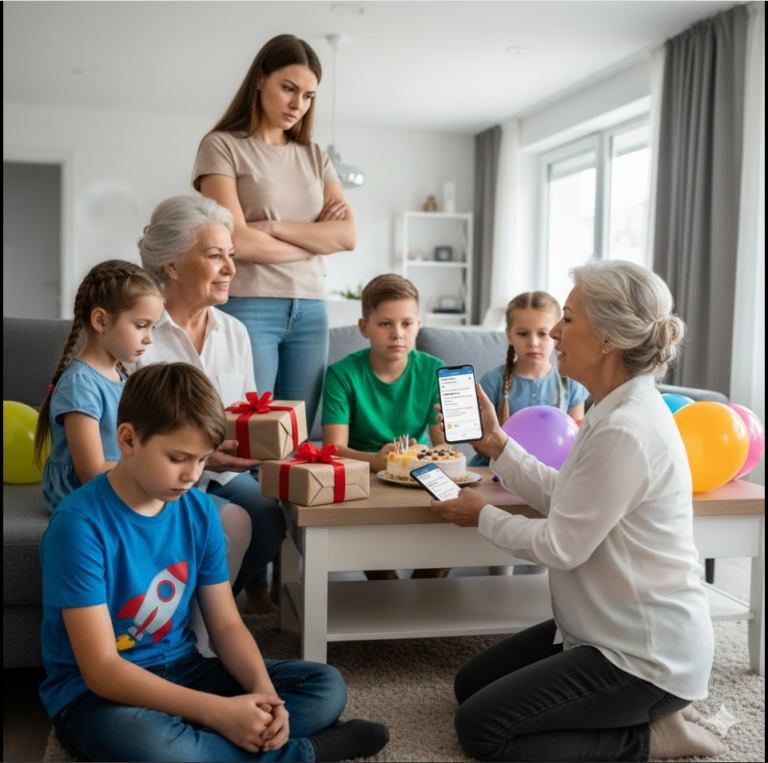 Pour l’anniversaire de mon fils, ma belle-mère a distribué des cadeaux à tous les enfants présents, sauf à celui dont c’était l’anniversaire. Elle a prétendu avoir « oublié ». Elle ignorait que j’avais passé les six derniers mois à documenter précisément tout ce qu’elle avait « oublié », notamment les 50 000 $ qu’elle avait détournés…