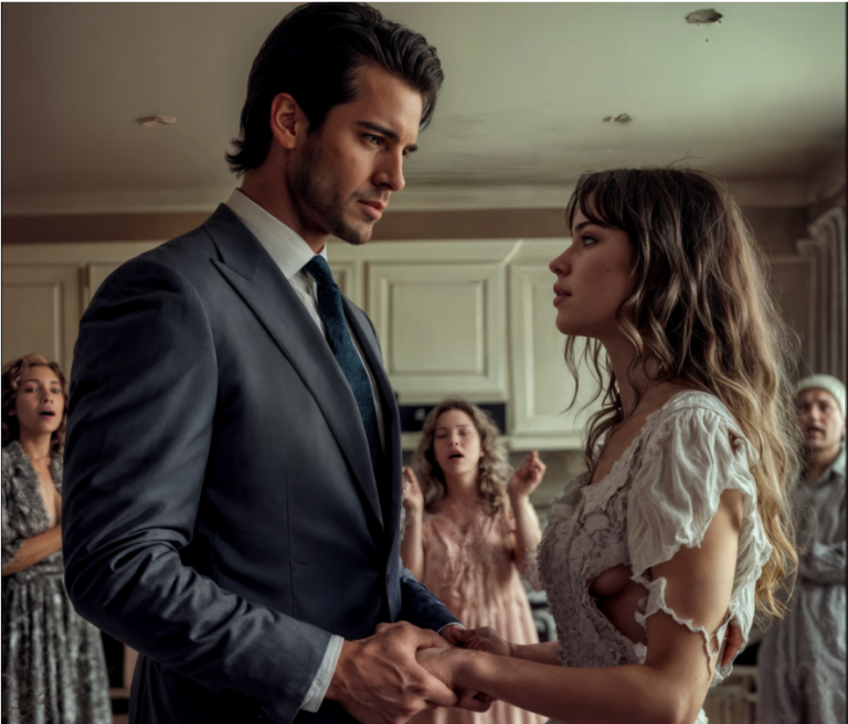 La veille du mariage de mon frère, ma mère a tailladé tous mes vêtements en disant : « Comme ça, ça te va mieux. » Ma tante a éclaté de rire en ajoutant : « Avec ça, tu trouveras peut-être enfin un rendez-vous. » Mais lorsque mon mari milliardaire secret est arrivé, tous les visages sont devenus livides…