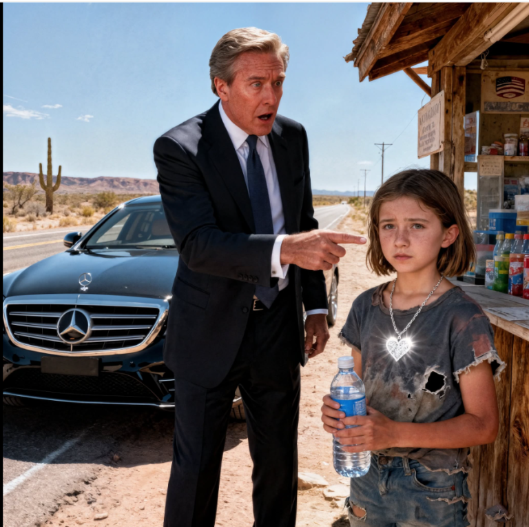 Le milliardaire aperçut un collier familier autour du cou d’une jeune fille pauvre vendant des babioles au bord de la route — et ce qu’il découvrit ensuite le laissa sans voix.