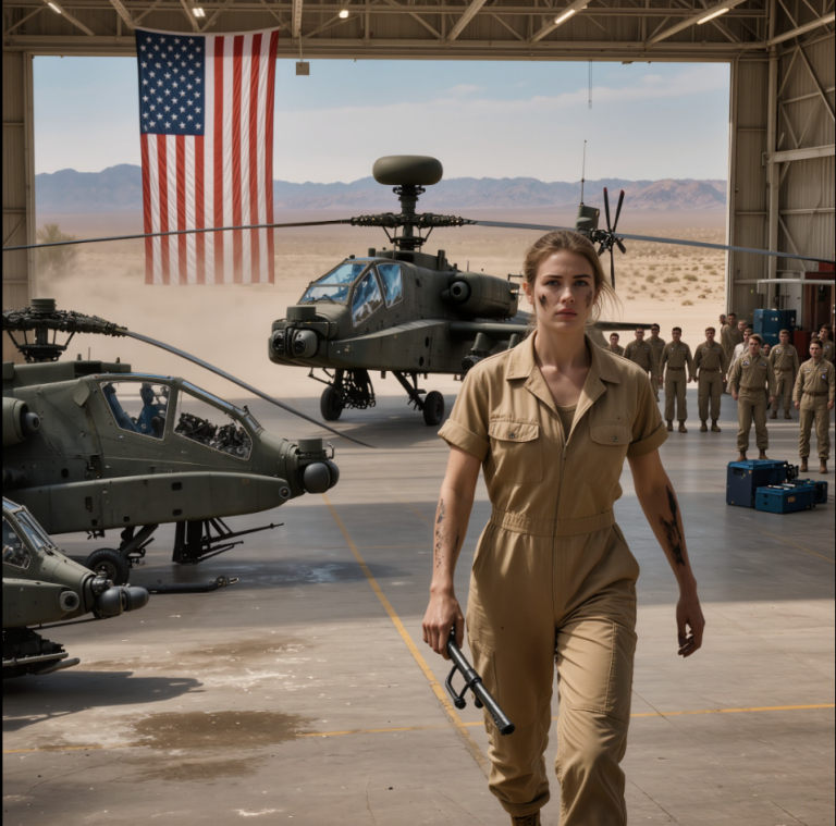 « Un pilote d’Apache sur la base ? » — Silence… jusqu’à ce que le mécanicien s’avance. Des mortiers pilonnaient…