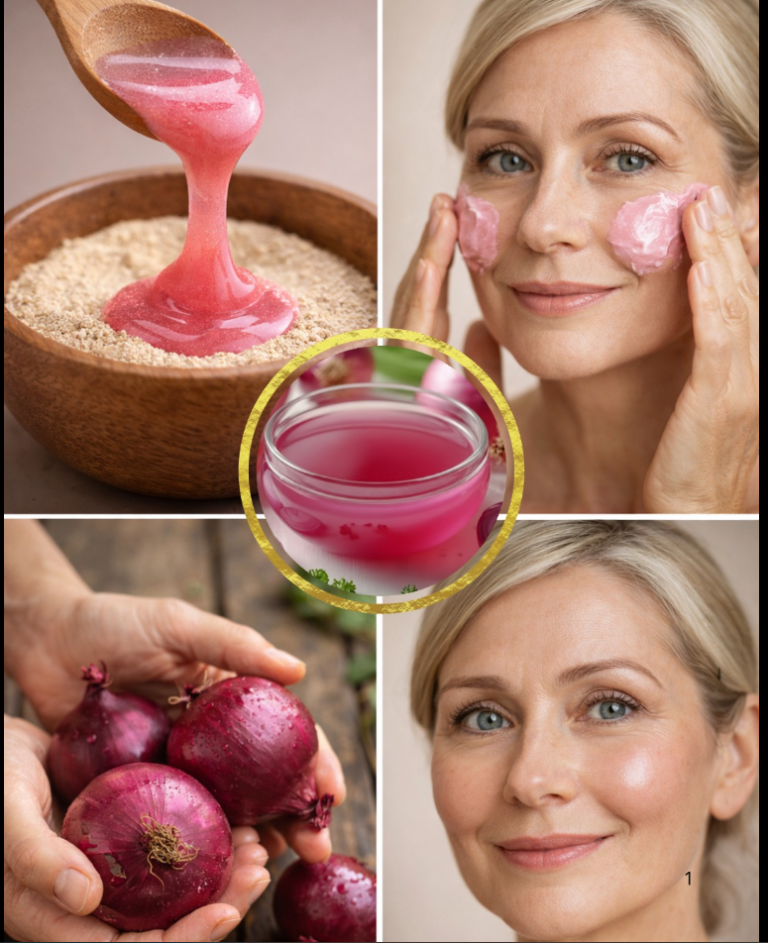 Oignon Rouge pour le Visage : l'astuce naturelle que des milliers de personnes utilisent pour estomper les rides, les taches brunes et la pigmentation (une peau de verre en quelques semaines) »