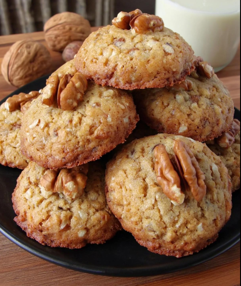 Soft Chocolate Chip Cookies with Toasted Walnuts