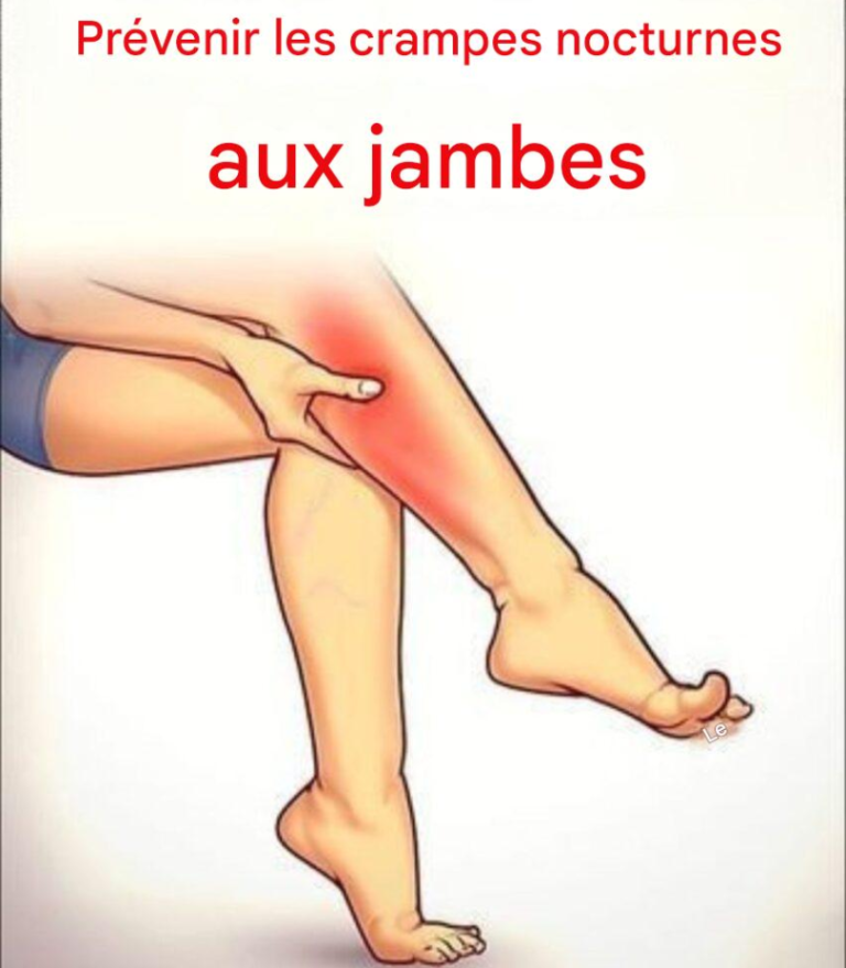 Boire avant de se coucher pour prévenir les crampes nocturnes aux jambes