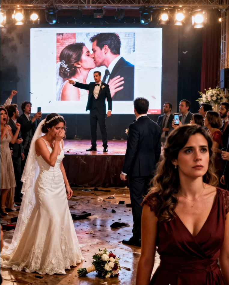 Au mariage de mon frère, j’ai surpris mon mari et ma belle-sœur en plein flagrant délit d’infidélité. Je me suis tournée vers mon frère, et il m’a simplement fait un clin d’œil en disant : « Ne t’inquiète pas, le véritable spectacle est sur le point de commencer. »