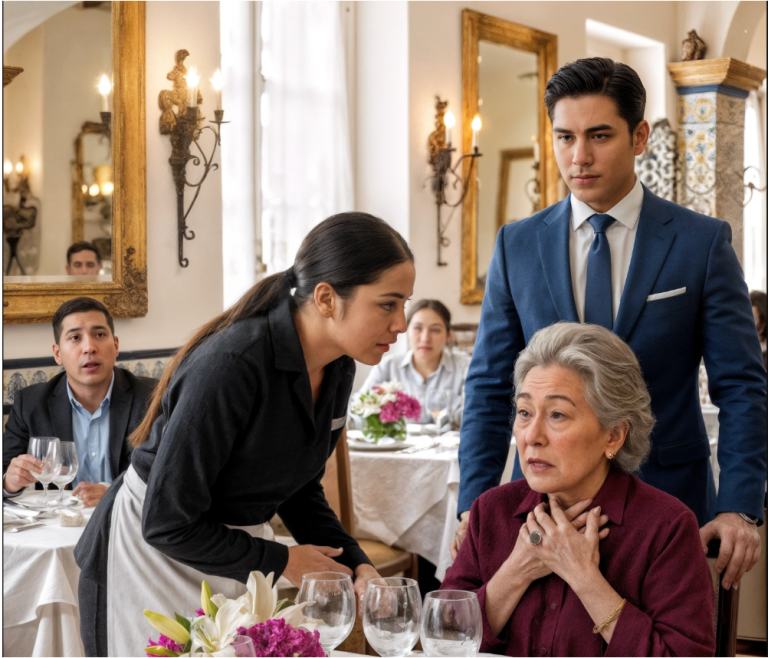 Personne ne comprenait ce que faisait là cette vieille Japonaise millionnaire, en train de dîner seule, jusqu’à ce que la serveuse la plus invisible du restaurant décide de lui parler dans la seule langue que personne ne s’attendait à entendre là.