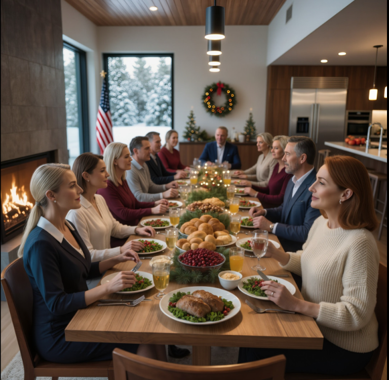 Je veux que vous vous souveniez de quelque chose à propos de l’humiliation.  La véritable humiliation ne s’accompagne pas toujours de cris ou de portes qui claquent. Parfois, elle survient au beau milieu du repas de Noël, enveloppée dans des paroles calmes et un ton désinvolte, proférées par la personne que vous avez élevée de vos propres mains.  Jour de Noël 2023. Denver, Colorado. La neige tombait en d’épais rideaux silencieux devant la fenêtre de la salle à manger de ma fille, et le parfum du jambon glacé se mêlait à la cannelle des bougies qu’Aaron avait placées sur la cheminée.  Tout le monde était réuni autour de sa table : Aaron et son mari Joseph, ses parents, toute la famille de son frère, et même une tante venue du Texas que je n’avais jamais rencontrée avant cet après-midi-là. Onze personnes en tout. Et moi.  J’étais assise au bout de la table, plus près de la cuisine que de la cheminée, ce qui aurait dû me mettre la puce à l’oreille. Mais j’avais appris depuis longtemps à ne pas trop m’attarder sur le placement à table. Je me suis dit que ça n’avait pas d’importance. Je me suis dit que j’étais simplement heureuse d’être là.  À mi-chemin du repas, Aaron posa sa fourchette.  Elle avait cette expression sur le visage, celle qu’elle a quand elle s’apprête à faire une annonce dont elle est déjà convaincue qu’elle est définitive. Je l’ai reconnue : c’était celle qu’elle avait à seize ans quand elle m’avait annoncé qu’elle arrêtait le softball, ou celle qu’elle avait à vingt-deux ans quand elle m’avait dit qu’elle emménageait avec Joseph avant le mariage.  Elle me regarda droit dans les yeux.  « Maman, dit-elle d’une voix si calme et si claire que les conversations autour de nous commencèrent à s’estomper. Tes besoins passent après les tiens. La famille de mon mari passe avant tout. »  Les mots planaient là comme de la fumée.  Joseph, assis à côté d’elle, hocha la tête. Il ne me jeta même pas un regard — juste un petit hochement de tête approbateur, comme si elle avait dit quelque chose d’aussi simple que : « Passe-moi le sel, s’il te plaît. »  Un silence s’installa à table. Les fourchettes s’immobilisèrent. Un verre tinta contre une assiette. Sa mère baissa les yeux sur ses mains. La femme de son frère se mit soudain à observer sa serviette avec une grande attention. Mais personne ne dit un mot.  Et Aaron… elle n’a pas bronché. Elle n’a pas adouci ses propos. Elle n’a pas ajouté : « Je ne voulais pas dire ça comme ça », ni : « Tu sais ce que je veux dire. » Elle est restée assise là, calme comme un dimanche matin, attendant ma réponse.  J’ai pris mon verre d’eau.  Ma main ne tremblait pas, ce qui me surprit. Je pris une lente gorgée, reposai mon verre et croisai son regard.  « Bon à savoir », ai-je dit.  C’est tout. Deux mots.  Je n’ai pas discuté. Je ne lui ai pas demandé de s’expliquer devant tout le monde. Je n’ai pas pleuré, je ne me suis pas levée et je n’ai pas fait d’esclandre. J’ai simplement accusé réception de ses propos, comme on accuse réception de quelqu’un qui annonce la pluie pour le lendemain.  Une tension palpable s’installa dans la pièce. Quelques personnes s’agitèrent sur leurs sièges. Le père de Joseph s’éclaircit la gorge et marmonna quelque chose à propos du temps. La tante texane trouva soudain une raison d’aller voir si le dessert était prêt.  Mais Aaron n’a pas retiré ses paroles. Elle ne s’est pas excusée. Elle n’avait même pas l’air gênée. Elle a simplement repris sa fourchette et a continué à manger comme si elle avait annoncé l’heure du dîner au lieu de me demander quelle place j’avais dans sa vie.  Avant d’aller plus loin, j’aimerais vous poser une question : d’où regardez-vous cette vidéo ? Quelle heure est-il chez vous ?  J’aimerais beaucoup savoir ; alors, laissez un commentaire ! Et si cette histoire vous touche particulièrement, n’hésitez pas à liker et à vous abonner, car la suite vous montrera exactement ce qui se passe quand une mère finit par se rebeller.  Revenons-en à cette table.  Je suis restée pour le reste du repas car partir immédiatement n’aurait fait qu’empirer les choses. Je n’ai jamais été du genre à claquer la porte. J’ai été élevée pour endurer, pour apaiser les tensions, pour veiller au confort de chacun, même quand j’étais au bord du gouffre.  Alors je suis resté.  J’ai souri quand la mère de Joseph a complimenté les haricots verts. J’ai acquiescé d’un signe de tête quand son frère a parlé de l’équipe de basket de son fils. J’ai même aidé à débarrasser après le dessert, en empilant soigneusement les assiettes dans la cuisine d’Aaron pendant qu’elle riait d’une remarque de Joseph dans l’autre pièce.  Mais à l’intérieur, quelque chose avait changé.  Pas cassé. Pas fêlé. Remis en place — comme un os déplacé depuis des années qui finit par se remettre en place. Et le soulagement fut si intense qu’il en devint presque douloureux.  Quand j’ai enfin pris congé, Aaron m’a raccompagnée jusqu’à la porte. Elle m’a embrassée sur la joue comme toujours : légèrement et rapidement, pensant déjà à retrouver ses invités.  « Conduis prudemment, maman », dit-elle. « Les routes sont de plus en plus mauvaises. »  « Je le ferai », lui ai-je dit.  Elle sourit et ferma la porte.  Je suis restée un instant sur le perron, à écouter les rires et les conversations étouffés à l’intérieur. La neige tombait plus fort maintenant, s’accumulant sur mon manteau et dans mes cheveux.  Je suis allée à ma voiture, j’ai épousseté la neige du pare-brise avec ma manche et je me suis assise sur le siège conducteur, moteur tournant, en attendant que le chauffage se mette en marche.  Et c’est là que j’ai compris.  Ni colère, ni tristesse.  Clarté.  Pendant vingt-six ans, j’avais consacré toute mon énergie à élever cette fille.  J’ai enchaîné les doubles journées quand elle a eu besoin d’un appareil dentaire. J’ai nettoyé des immeubles de bureaux la nuit pour qu’elle puisse jouer au softball. J’ai mangé des nouilles instantanées pendant des semaines pour qu’elle puisse partir en voyage de fin d’études. J’ai payé ses études, sa voiture, son opération, sa maison. Je l’ai fait sans hésiter, sans compter les points, sans jamais dire : « Tu me dois quelque chose. »  Parce que c’est ce que font les mères. Ou du moins, c’est ce que je croyais que les mères étaient censées faire.  Mais, au fil du temps, tous ces dons lui avaient appris quelque chose que je n’avais jamais voulu lui apprendre.  Cela lui a appris que je serais toujours là. Cela lui a appris que je dirais toujours oui. Cela lui a appris que mes besoins n’avaient aucune importance. Cela lui a appris que je passais toujours en dernier.  Le pire, c’est qu’elle l’avait dit à voix haute, devant tout le monde. Et personne ne m’a défendue. Ni Joseph, ni sa famille, ni même Aaron. Car après ces mots, ils l’ont tous crue.  J’ai conduit jusqu’à chez moi à travers des rues désertes, serrant le volant à deux mains, repassant sans cesse ses paroles dans ma tête.  Vos besoins passent après.  La neige tombait si abondamment que je distinguais à peine la route. Mais peu m’importait. Je continuais à rouler, laissant les essuie-glaces racler le pare-brise au rythme de mes battements de cœur.  Quand je suis arrivée chez moi, la maison était plongée dans le noir. J’avais programmé les guirlandes lumineuses du sapin de Noël, mais elles étaient déjà éteintes pour la nuit.  J’ai ouvert la porte, je suis entré et je n’ai même pas pris la peine d’allumer les lampes. Je suis resté là, dans le salon plongé dans l’obscurité, à fixer la silhouette indistincte de l’arbre dans le coin, laissant la vérité s’installer sur moi comme la neige qui tombe dehors.  J’avais élevé ma fille en lui faisant savoir qu’elle était aimée, mais je l’avais aussi élevée en lui faisant croire que je n’avais aucune importance.  Et c’était de ma faute.  Je suis allée m’asseoir sur le canapé, encore emmitouflée dans mon manteau, transie par le trajet. Je n’ai pas pleuré. Je n’ai appelé personne. Je ne me suis pas servi un verre, je n’ai pas allumé la télévision, je n’ai rien fait de ce que l’on fait pour se distraire d’une souffrance.  Je suis resté assis là.  Et j’ai pris une décision.  Pas une décision bruyante. Pas une décision dramatique. Juste une décision calme et posée, qui m’a donné l’impression d’être le premier vrai choix que j’avais fait depuis des décennies.  Je n’allais pas arranger les choses. Je n’allais pas me justifier. Je n’allais pas la supplier de me voir autrement.  J’allais justement m’arrêter.  Arrête de céder. Arrête de te plier en quatre. Arrête de me faire passer en dernier.  Parce qu’Aaron m’avait enfin dit la vérité, et le moins que je puisse faire était de l’écouter.  Je n’ai pas dormi cette nuit-là. Comment aurais-je pu ?  Au lieu de cela, je suis restée assise dans ce salon sombre jusqu’à ce que le ciel commence à s’éclaircir, à réfléchir à la façon dont nous en étions arrivés là, à l’endroit où tout avait commencé.  1997. C’est à ce moment-là que tout a changé.  Aaron avait alors quatre ans, encore assez petite pour que je puisse la porter sur ma hanche quand elle était fatiguée. Son père et moi étions ensemble depuis mes vingt-trois ans, mariés à vingt-cinq, et quand Aaron est arrivée, je pensais que nous avions trouvé la recette du bonheur.  J’ai eu tort.  C’était un rêveur, le genre d’homme qui avait toujours une idée géniale, mais qui ne la mettait jamais vraiment en pratique. Il promettait de trouver un emploi stable, de s’occuper davantage d’Aaron, d’arrêter de disparaître pendant des jours, et je l’ai cru à chaque fois… jusqu’au jour où j’ai cessé de le croire.  L’incident s’est produit derrière un supermarché Safeway, sur l’avenue Colfax à Aurora.  Je lui avais demandé de me rejoindre là-bas pendant ma pause déjeuner car nous devions parler des factures. Le loyer était encore en retard. La compagnie d’électricité avait envoyé un dernier avis de paiement. Aaron avait besoin de nouvelles chaussures car celles que je lui avais achetées trois mois plus tôt étaient devenues trop petites.  Il est arrivé avec vingt minutes de retard dans une vieille berline que je n’avais jamais vue auparavant — immatriculée hors de l’État, au Nevada, je crois.  Il n’est pas sorti de la voiture. Il a simplement baissé la vitre et m’a regardé avec des yeux fatigués.  « Je n’en peux plus », a-t-il dit.  Je tenais la main d’Aaron. Elle mangeait un biscuit que j’avais glissé dans mon sac à main, complètement inconsciente que son monde allait basculer.  « Tu ne peux pas faire quoi ? » ai-je demandé, même si je le savais déjà.  « Ça », dit-il. « La paternité. Le mariage. Tout ça. » Il se frotta le visage des deux mains. « Je ne suis pas fait pour ça. Je pensais que si, mais non. »  « Alors, que dites-vous ? »  « Je dis que je pars aujourd’hui. Maintenant. »