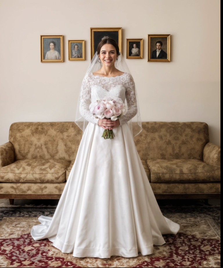 Ma mère a disparu le jour de son mariage. Des années plus tard, j’ai retrouvé sa robe de mariée dans une friperie.