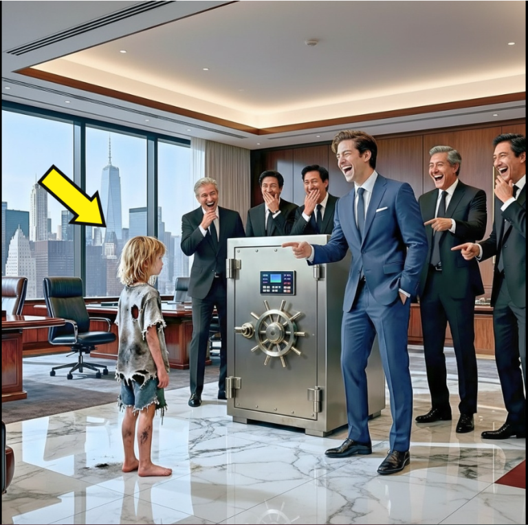 TE DARÉ 100 MILLONES SI ABRES LA CAJA FUERTE” — EL MILLONARIO SE RÍO, PERO EL NIÑO LO SORPRENDIÓ