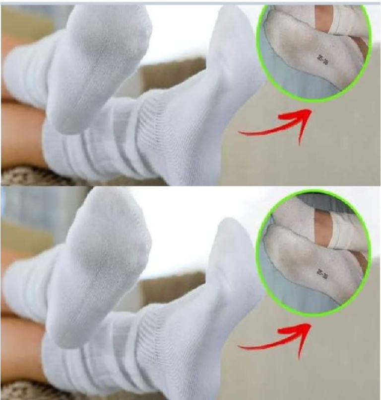Chaussettes très blanches : l’astuce pour les rendre plus blanches (même les plus sales) est d’éviter la javel !