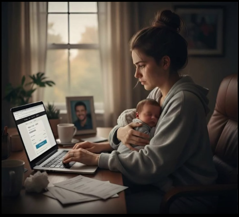 Mon mari a refusé de me faire faire ma visite post-partum pour économiser de l’argent — alors je me suis connectée à notre fiducie familiale…