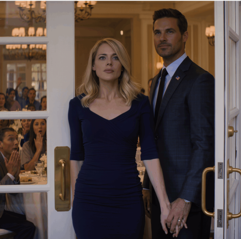 Au mariage de mon frère, j'ai trouvé ma place dehors, à côté des toilettes. Maman a souri en coin : « On ne pensait pas que tu viendrais. » Tout le monde a ri. Puis un milliardaire est entré, m'a pris la main, et nous sommes sortis sans un mot. Dix minutes plus tard, ils sont tous devenus livides. Et ils se sont mis à hurler, parce que…