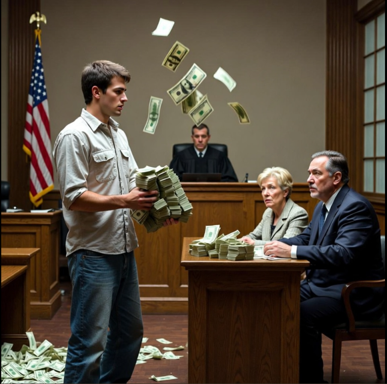 « J’ai gagné un million de dollars à la loterie. Mes parents m’ont immédiatement traîné en justice pour réclamer tout l’argent. Personne ne s’attendait à ce que le juge révèle toute la vérité. »