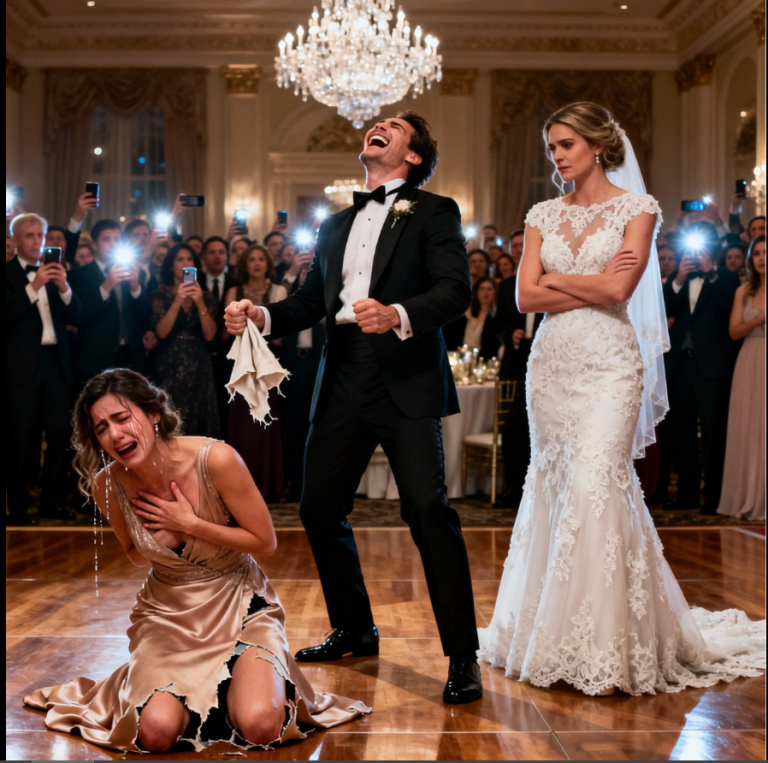 Le rasgó el vestido a su exesposa embarazada en su boda para humillarla, pero lo que ella hizo después lo hizo perderlo todo…-nana