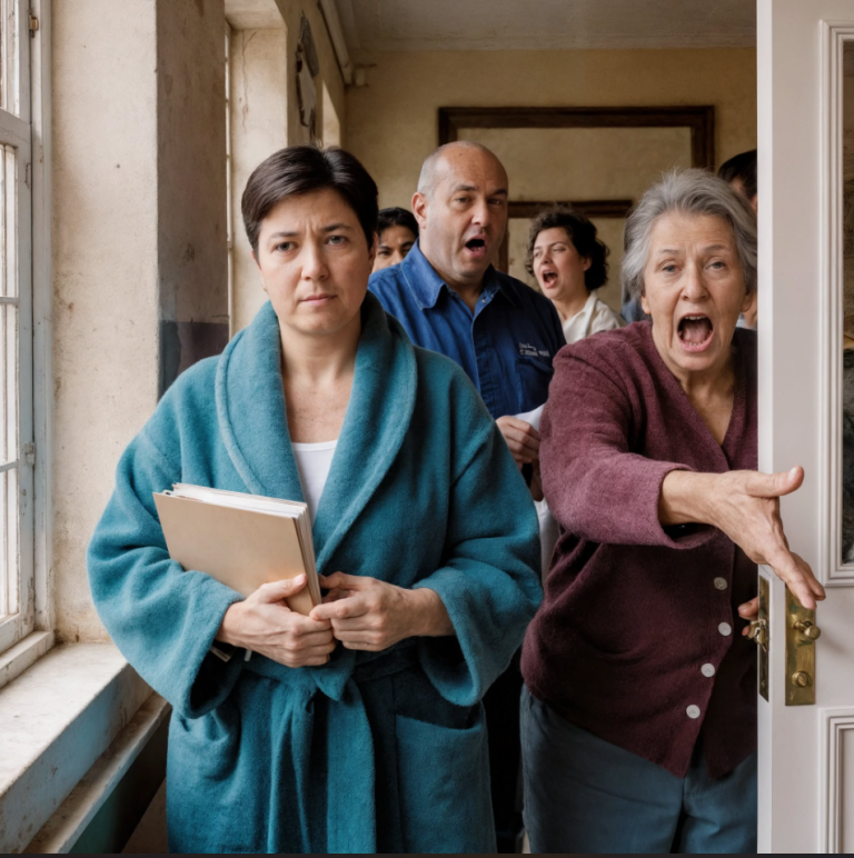 Le cri de ma belle-mère a résonné dans toute la cour à six heures du matin, quand elle a compris que j’avais changé les serrures de la porte de *mon* appartement.