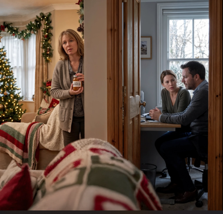 Dix jours avant Noël, j’ai surpris ma fille en train de planifier ma humiliation publique… avant de me mettre à la porte. Alors j’ai changé mes propres plans. Le 25 décembre, elle m’a appelée, furieuse : « Maman, t’es où ? Tout le monde t’attend. » J’ai éclaté de rire et j’ai répondu : « Regarde dans mon tiroir du haut. » Ce qu’elle y a trouvé lui a arraché un cri.