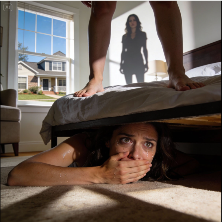 “Mi vecino me gritó cuando llegué a casa: ‘¡Tu casa es muy ruidosa durante el día!’. ‘No debería haber nadie en casa’, le dije. ‘¡Escuché gritos!’. Al día siguiente, fingí irme a trabajar y me escondí debajo de la cama. Horas más tarde, cuando escuché la voz de la persona que entró a mi habitación, me quedé helado de terror…”