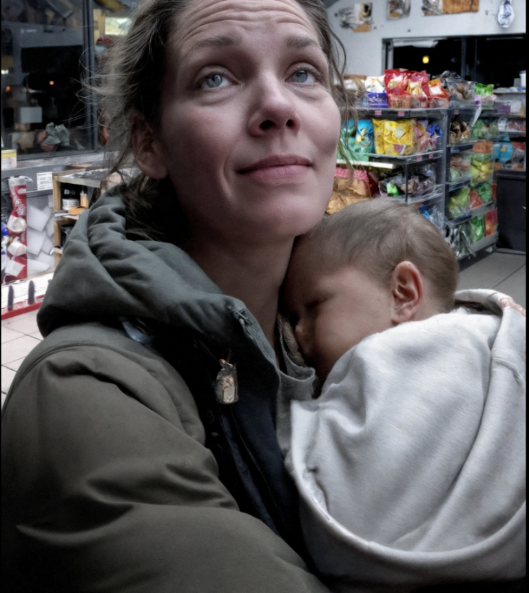 J’ai donné 4 dollars à une maman épuisée dans une station-service – une semaine plus tard, une enveloppe est arrivée à mon travail.