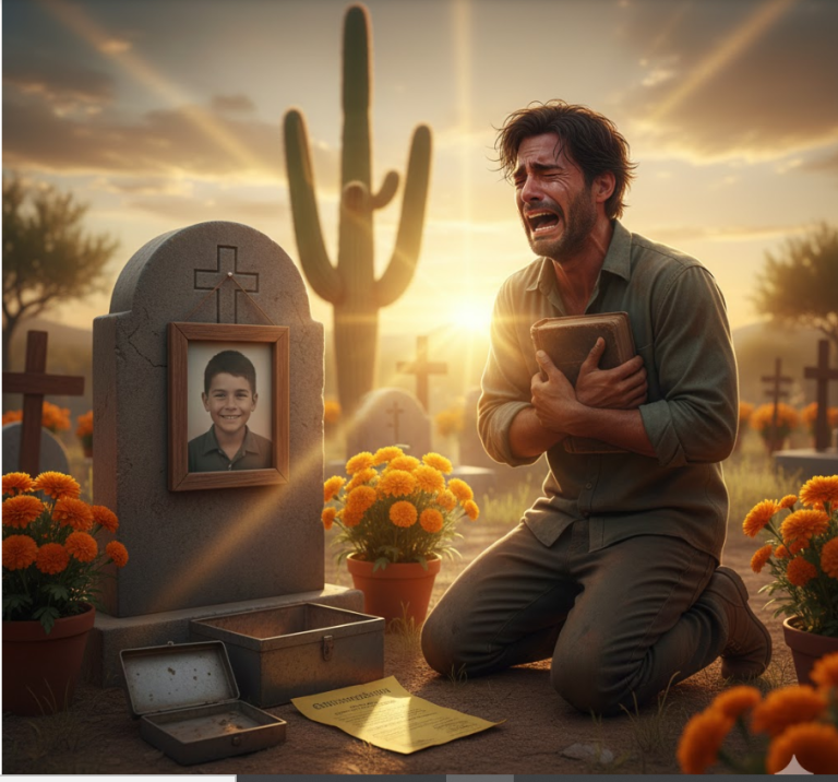 Fui contratado para cuidar de una tumba anónima durante cinco años. Ningún familiar apareció jamás… hasta el día en que vi la foto en la lápida: era una foto mía de cuando era niño.