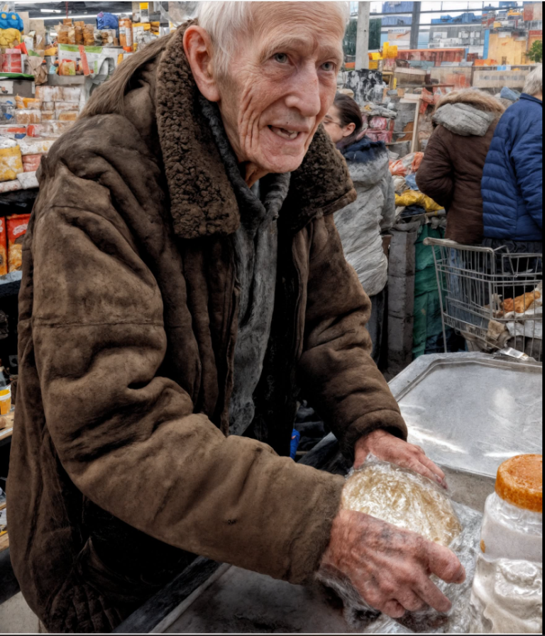 J’ai payé les achats de première nécessité d’un vieil homme — deux matins plus tard, une femme s’est présentée à ma porte avec sa dernière requête.