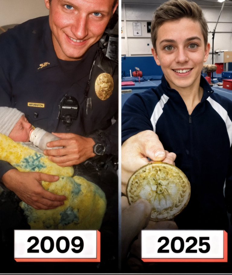 J’ai donné à manger à un nouveau-né affamé trouvé près d’une femme inconsciente – des années plus tard, c’est lui qui m’a remis une médaille sur scène.