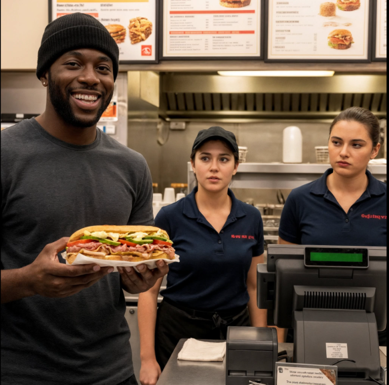 Le patron noir sous couverture achète un sandwich dans son propre diner… et s’arrête net en entendant deux caissières.