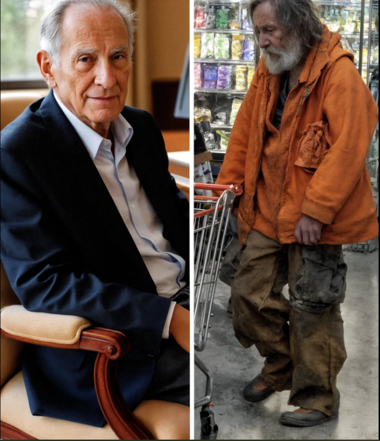 Je me suis déguisé en sans-abri et je suis entré dans un immense supermarché pour choisir mon héritier.