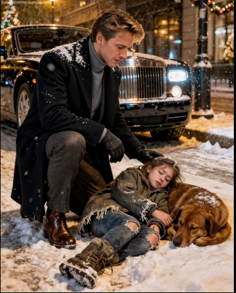 Un milliardaire, une fillette et un chien dans la neige — Ce qui s’est passé ensuite va vous réchauffer le cœur…