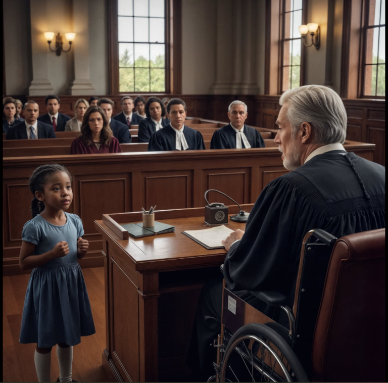 « Libérez mon père et je vous ferai marcher à nouveau » — Le tribunal a ri… jusqu’à ce qu’ils voient le juge se lever seul.