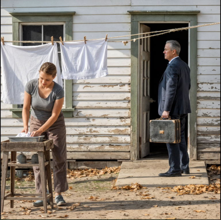 Chaque fois que son mari rentrait de voyage, il trouvait sa femme en train de laver les draps — mais lorsqu’il a installé une caméra cachée et découvert pourquoi, il est tombé à genoux, en larmes…