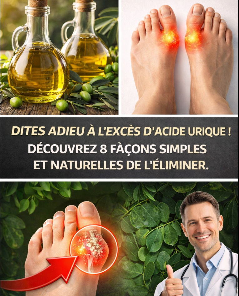8 Remèdes Naturels pour Réduire l'Acide Urique