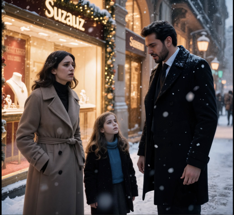 Mère célibataire croise son ex dans la calle Serrano la nuit de Noël. Une question de sa fille de 7 ans a figé le monde… et le secret que je gardais depuis des années a explosé en mille morceaux.