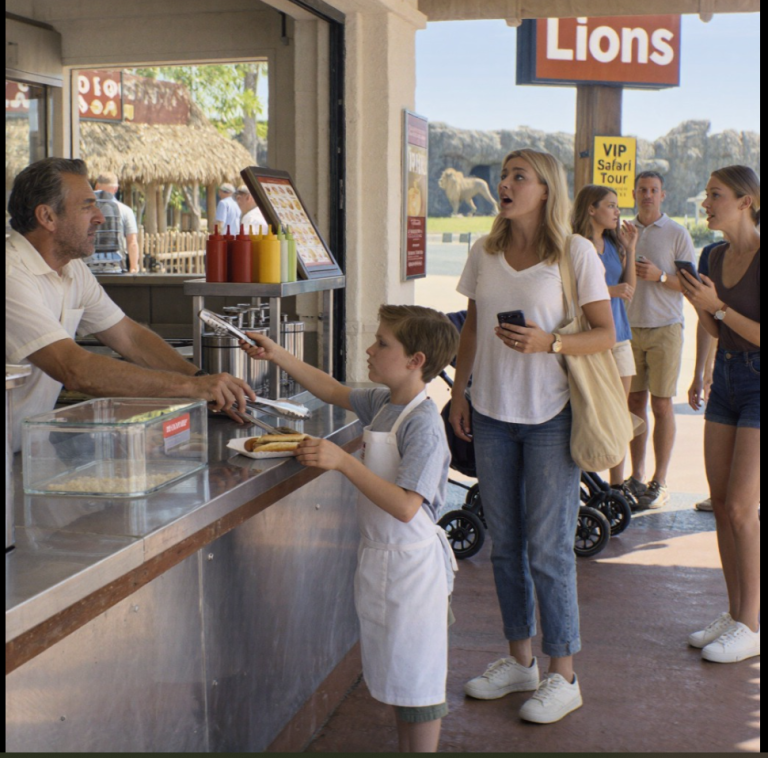 J'ai trouvé mon fils de huit ans en train de vendre des hot-dogs au zoo…