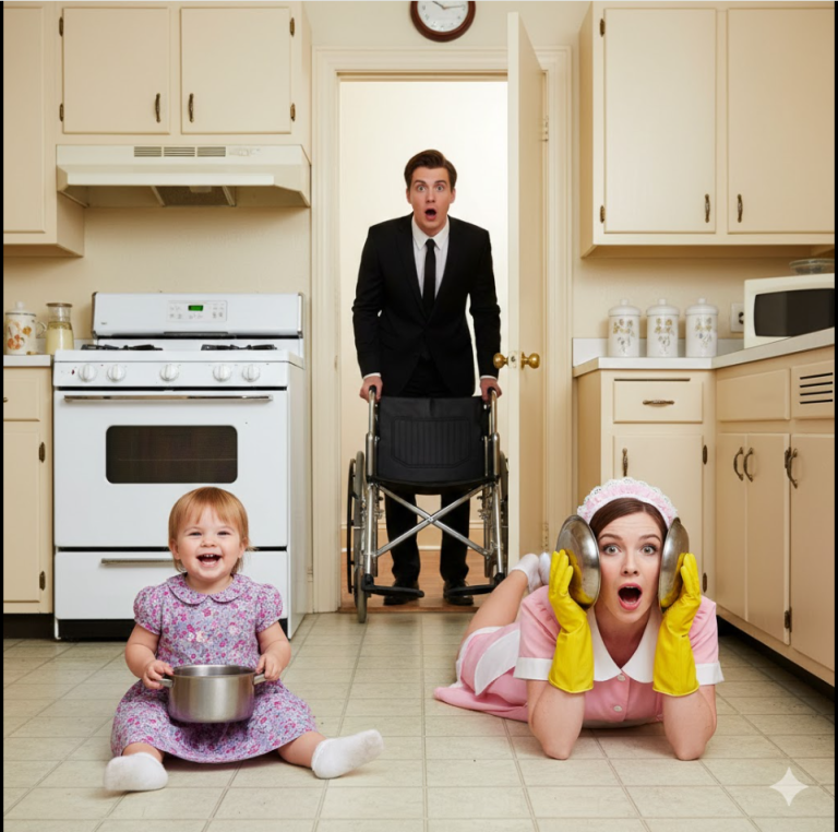 Homme d’affaires cache des caméras pour protéger sa fille paralysée — jusqu’au jour où il voit ce que fait la femme de ménage.