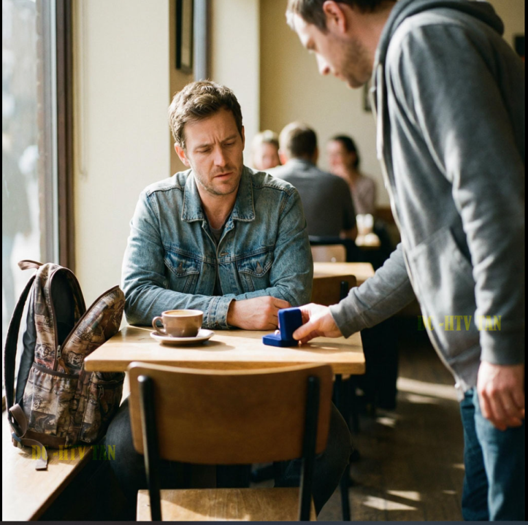 J'ÉTAIS DANS UN CAFÉ AVEC MA NOUVELLE FEMME ET MA BELLE-FILLE LORSQU'ELLES SONT ALLÉES AUX TOILETTES, UN HOMME A PLA…..