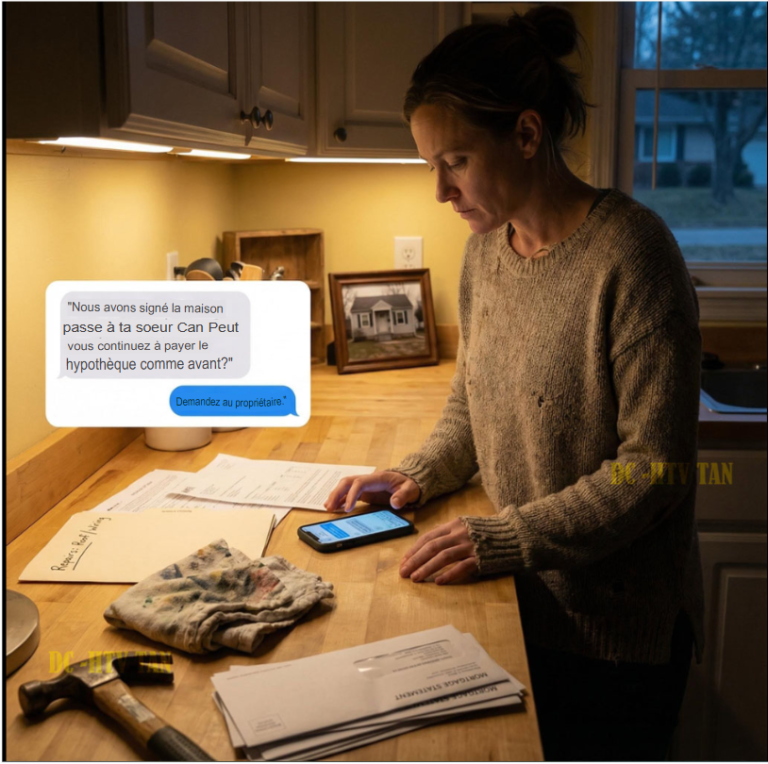 Mes parents ont offert à ma sœur la maison qu’elle « méritait », puis m’ont envoyé un SMS pour que je paie le prêt immobilier. J’ai répondu…