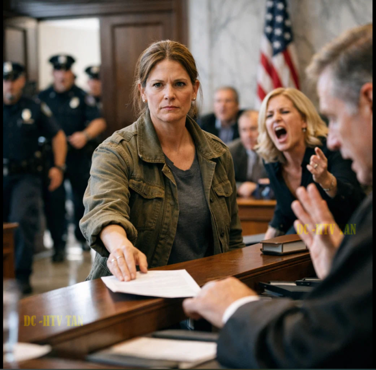 Mes parents ont tout exigé au tribunal – puis j’ai remis au juge un papier qui a provoqué l’intervention de la police…