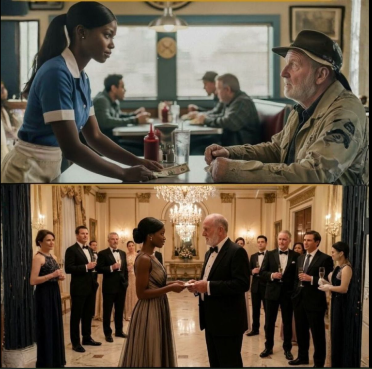 El multimillonario dejó una propina de 5 dólares para poner a prueba a la mesera… lo que ella dijo reescribió su testamento.